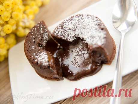 Шоколадный Фондан - Fondant au Chocolat | CookingTime.ru