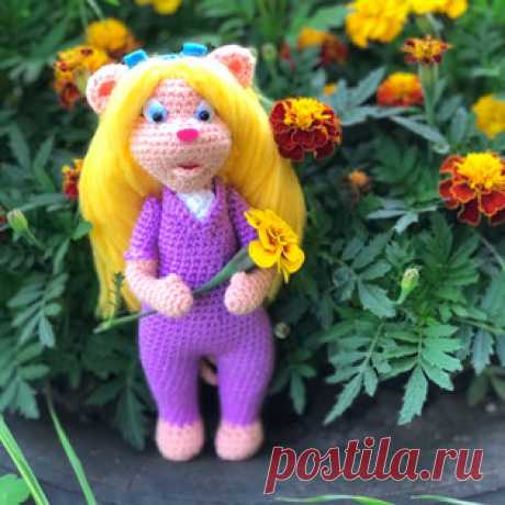 Гаечка амигуруми. Схемы и описания для вязания игрушек крючком! Бесплатный мастер-класс от Юлии Тихоновой по вязанию мышки по имени Гаечка - персонаж из детского мультсериала &quot;Чип и Дейл спешат на помощь&quot;…