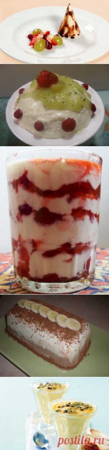 Рецепты творожного десерта | Домохозяйки