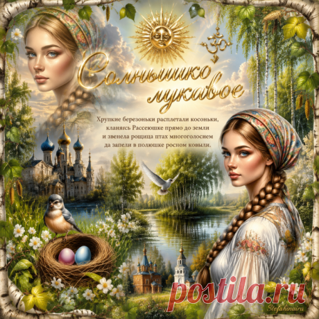 Солнышко лукавое ~ Стихи (Лирика пейзажная)