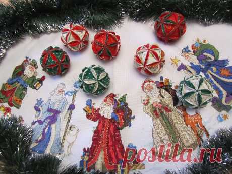 Сказка, сделанная своими руками...: Новогодние шарики
