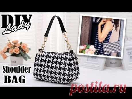 DIY POPULAR DESIGN PURSE BAG // Cute Casual Tote Bag Tutorial