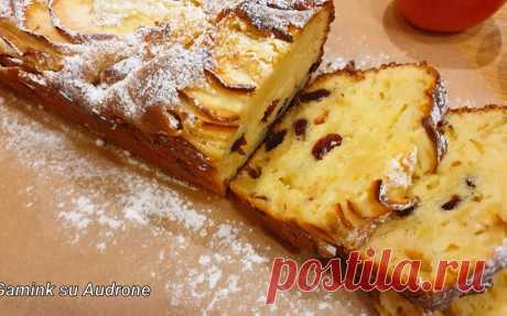 Kondensuoto pieno pyragas su obuoliais - receptas | La Maistas