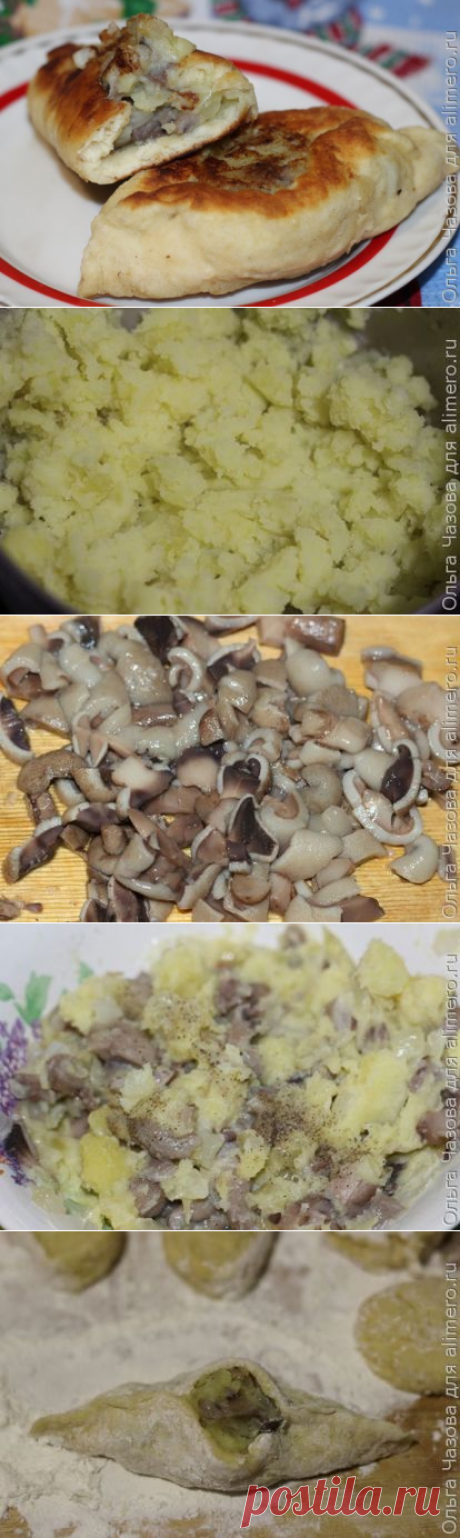 👌 Очень вкусные расстегаи с грибами и картофелем, рецепты с фото