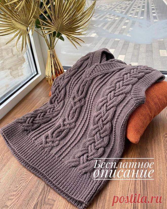 Красивый и стильный жилет