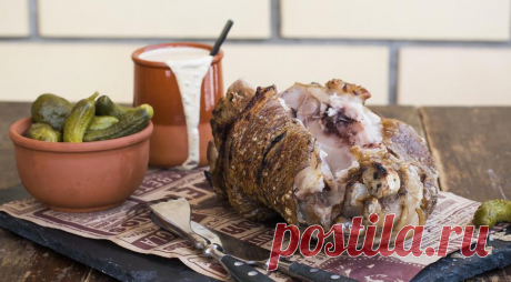 Свиная рулька для пивной вечеринки | Вкусные рецепты