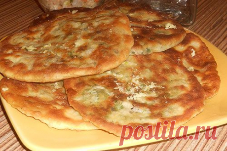 Лепешки с мясом и зеленью | Смачно