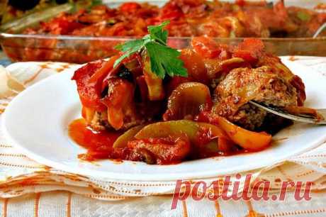 Гречаники с овощным соусом - сочныe, ароматныe и очень вкусныe!.