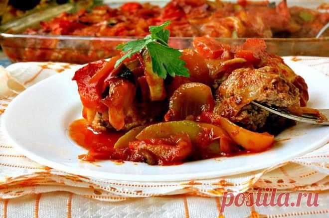 Гречаники с овощным соусом - сочныe, ароматныe и очень вкусныe!.