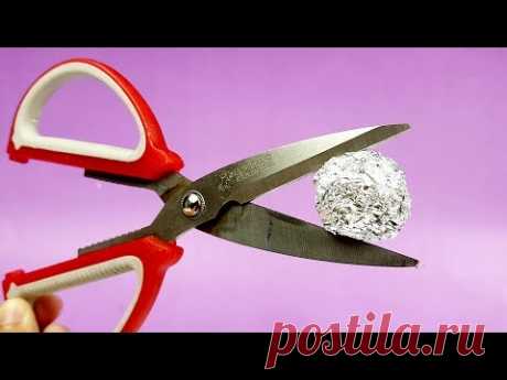 8 разных способов заточки ножниц