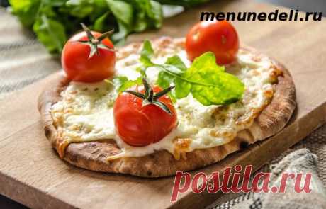 Вкусное тесто для пиццы / Меню недели