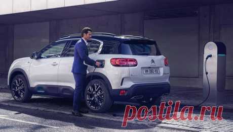 Паркетник Citroen C5 Aircross получил гибридную версию - цена, фото, технические характеристики, авто новинки 2018-2019 года
