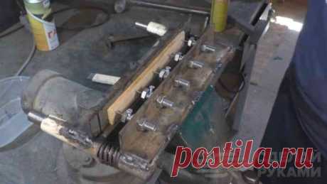 Приспособление для прокола отверстий в деревянных планках В данном обзоре автор показывает, как сделать кондуктор для прокола небольших отверстий в деревянных планках, а именно — в деталях, используемых для