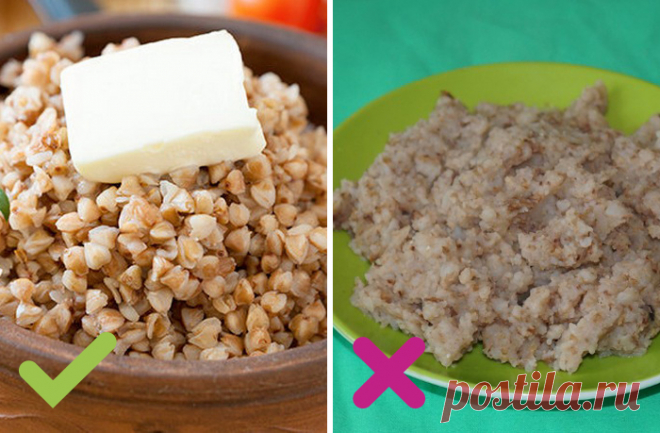 Как правильно варить гречку, чтобы вместо размазни получилась рассыпчатая каша . Милая Я