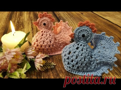 ПАСХАЛЬНАЯ КУРОЧКА крючком / Easter chicken Crochet