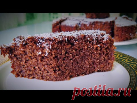 Манник на кефире без муки Простой рецепт выпечки на скорую руку