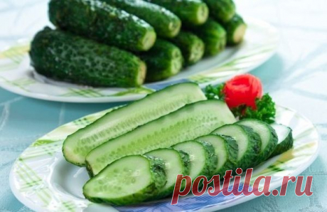 Блиц-рецепт ″малосольных″ огурцов