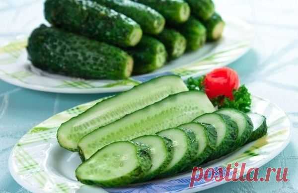 Блиц-рецепт ″малосольных″ огурцов
