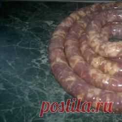Домашняя колбаса