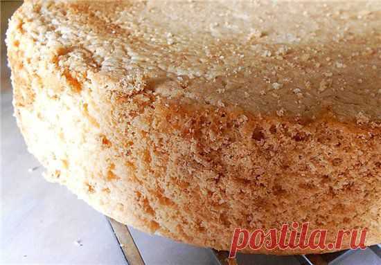 Бисквит "Накрахмаленная тучка" или бисквит на крахмале