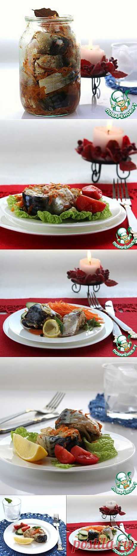 Скумбрия в банке - кулинарный рецепт