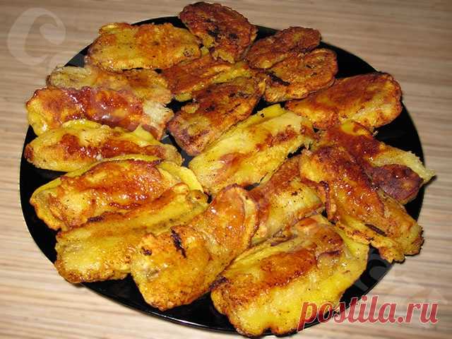 Бананы, жаренные в кляре - Кулинарный рецепт с фото Рецепт приготовления жаренных бананов в кляре. Если Вы хотите порадовать свою семью вкусным десертом, то жаренные бананы отлично для этого подходят