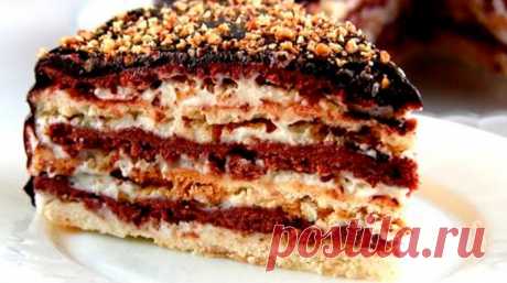 Торт «Мишка» / Простой домашний Сметанник - Очень вкусно