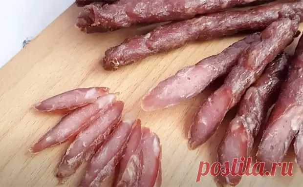 Копченые колбаски в обычной духовке. Получаются с первого раза и могут храниться очень долго - Steak Lovers - 12 мая - 43171646284 - Медиаплатформа МирТесен