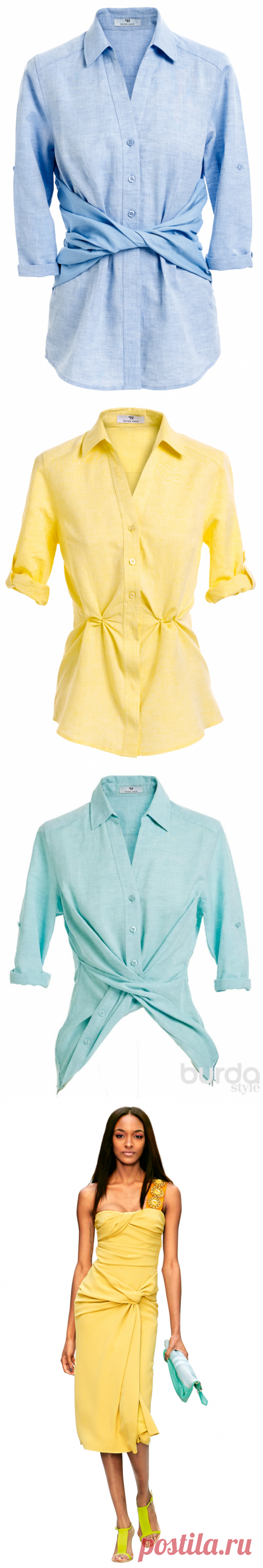 Как подчеркнуть талию — BurdaStyle.ru