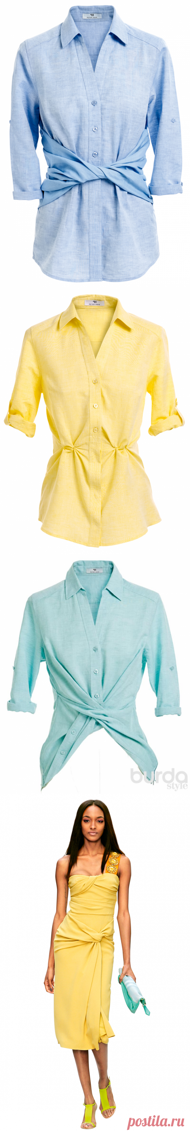 Как подчеркнуть талию — BurdaStyle.ru
