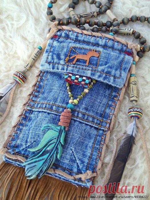 Джинсовые переделки...Сам себе дизайнер.