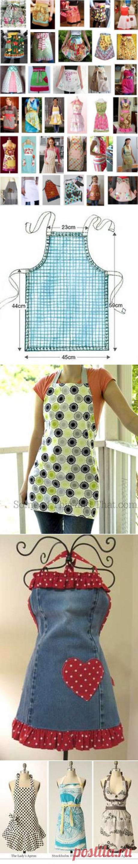 Free patterns: an apron a day! | Clothing.
