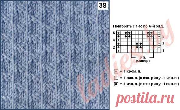 КВАДРАТЫ, КЛЕТКИ СПИЦАМИ ‒ ПРОСТЫЕ УЗОРЫ