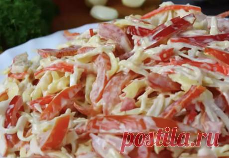 Красное море: вкус удивляет, а состав салата простой - Steak Lovers - медиаплатформа МирТесен
