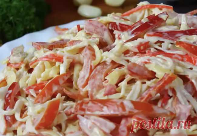 Красное море: вкус удивляет, а состав салата простой - Steak Lovers - медиаплатформа МирТесен
