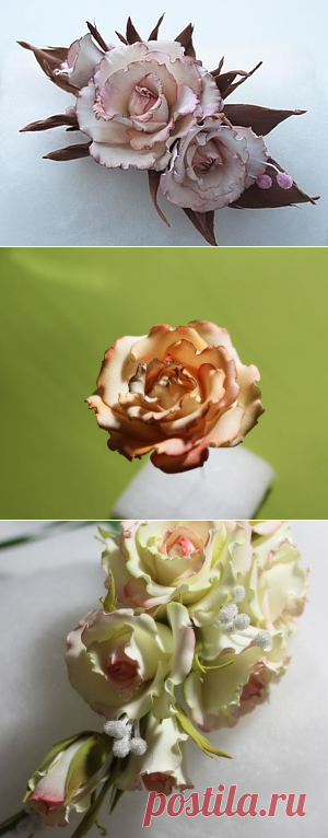 Как обработать огнем лепестки из фоамирана - Ярмарка Мастеров - ручная работа, handmade