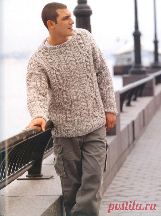 Мужской джемпер.