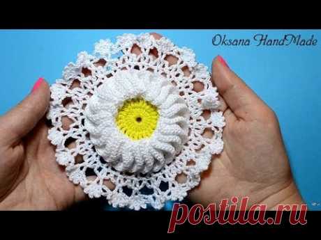 Мастер класс по вязанию мотива крючком. Crochet DIY