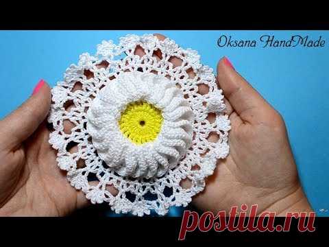 Мастер класс по вязанию мотива крючком. Crochet DIY