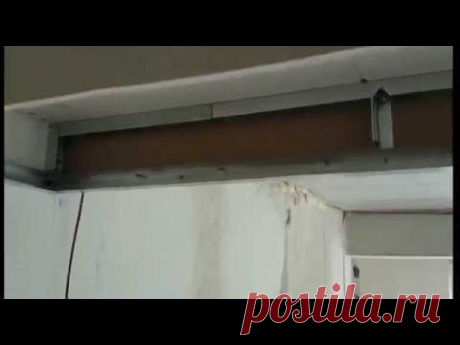 короб из гипсокартона, быстрый и удобный монтаж. Rigips montaj.