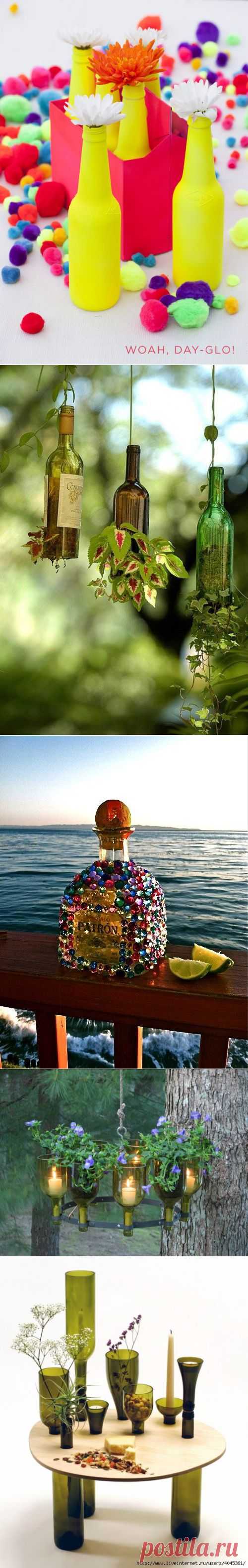 Необычное использование бутылок / Я - суперпупер