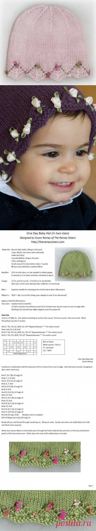 【转载】“一天”宝宝帽子 - 水滴的日志 - 网易博客