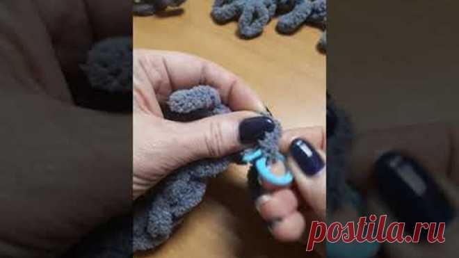 Шапка из Ализе Пуффи