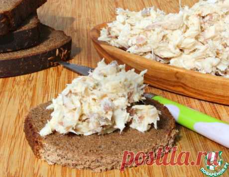 Сливочный паштет из отварной скумбрии – кулинарный рецепт