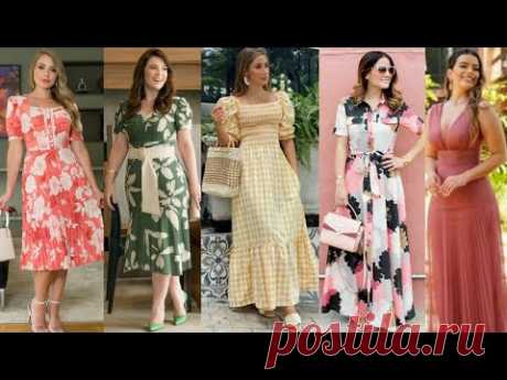 VESTIDOS ELEGANTES MODA EVANGÉLICA FASHION