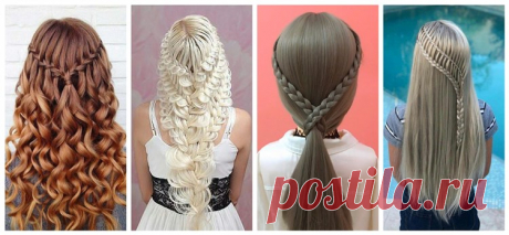 120 причесок с косами 2020 на средние и длинные волосы.