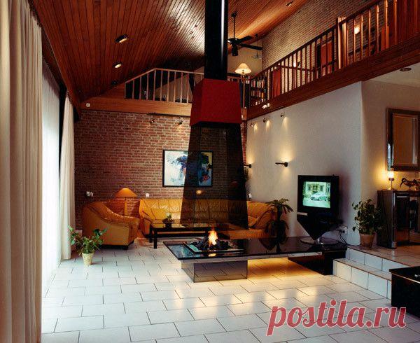 Современные камины в современных интерьерах — Роскошь и уют