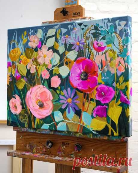 Brightly Colored Landscape Paintings Transmit Joy and Serenity