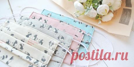 Как сшить медицинскую маску своими руками: 3 мастер-класса + шаблоны — Мастер-классы на BurdaStyle.ru