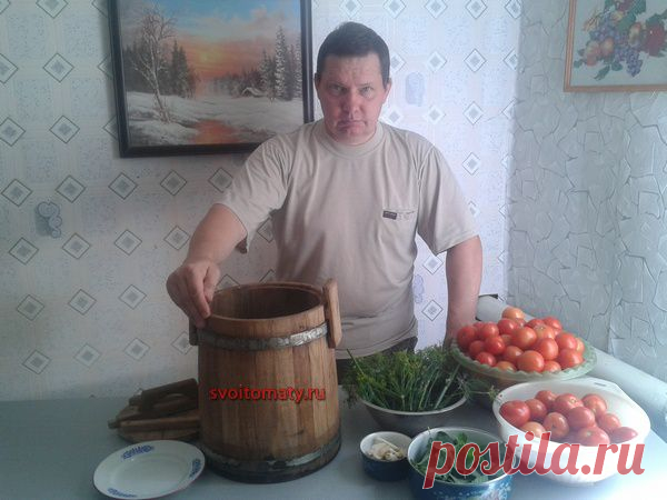 Как солить помидоры в бочке | Все про помидоры (томаты) - видео, фото, отзовы